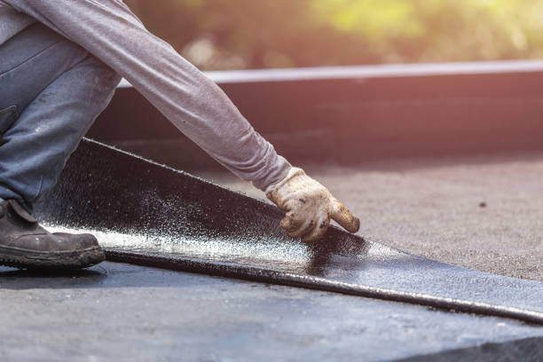 Professional Emergency Waterproofing technician working in Lacon, IL